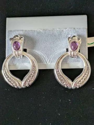 실버 귀찌 레트로 새상품, 미사용!