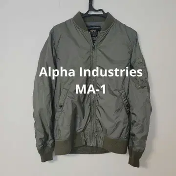 알파 인더스트리즈 MA-1 플라이트 자켓 L