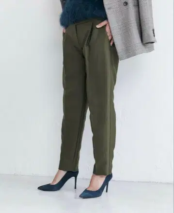 이네드 모올 와이드 벨트 팬츠 9 M 테이퍼드 새상품 택 포함