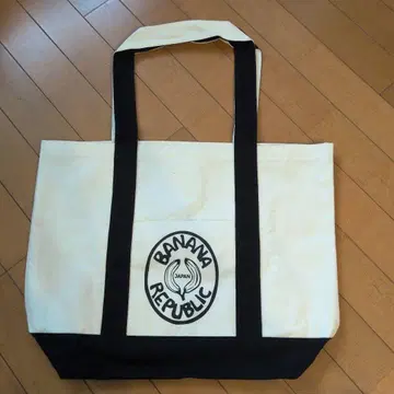 BANANA REPUBLIC 토트백 아이보리/블랙