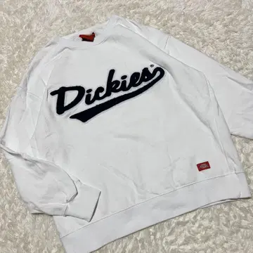 Dickies 화이트 맨투맨 프리 사이즈