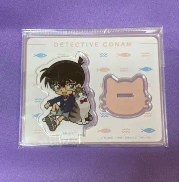명탐정 코난 에도가와 코난 SD 고양이 아크릴 스탠드 콘텐츠 시드
