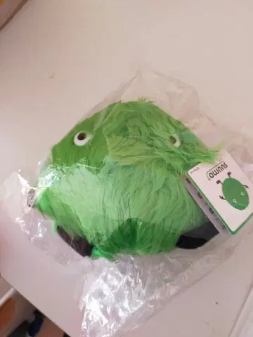SUUMO 복슬복슬 그린 컬러 봉제 인형