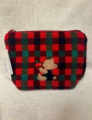 파미리아 familiar 셔닐 직조 파우치