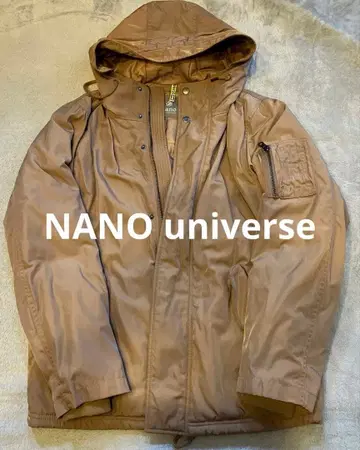 나노 유니버스 발수 충전솜 밀리터리 후드 블루종 L