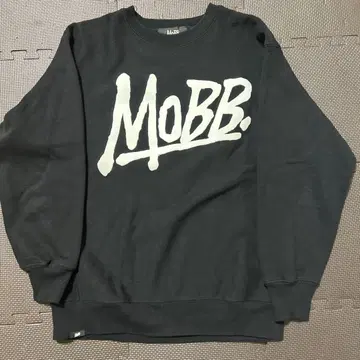 MoBB 블랙 맨투맨 L