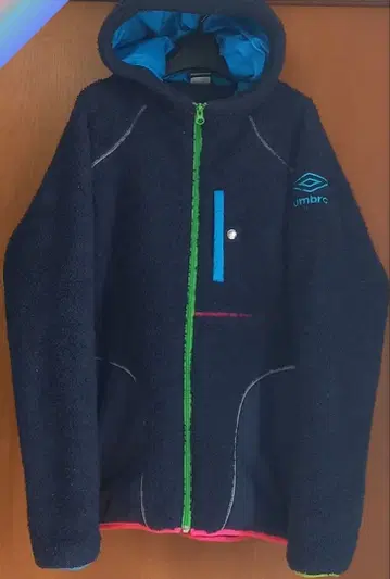 Umbro 플리스 후드티 네이비