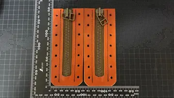 7홀용 지퍼 유닛 브라운 a