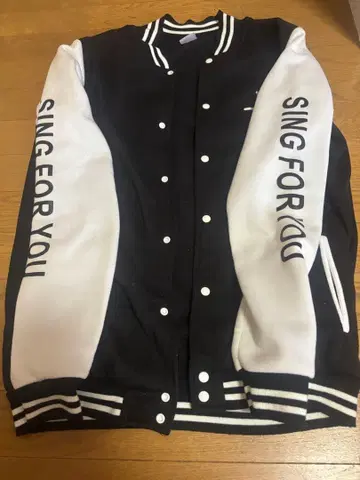 EXO 찬열 바시티 자켓 자켓