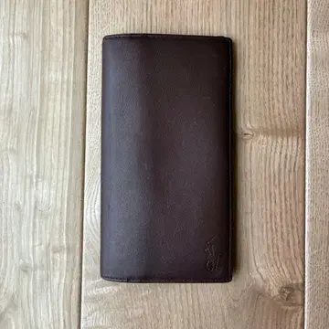 POLO 다크 브라운 장지갑