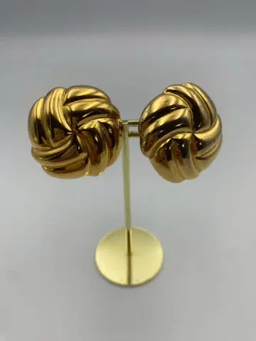 MONET 모네 빈티지 귀찌 골드 트위스트