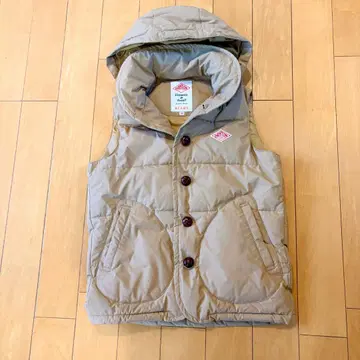 단톤 베이지 다운 베스트 34