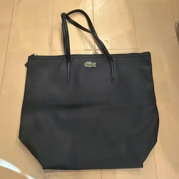 LACOSTE 블랙 토트백