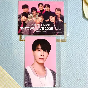 SMTOWN 슈퍼주니어 동해 Donghae 트레이딩 카드 세트