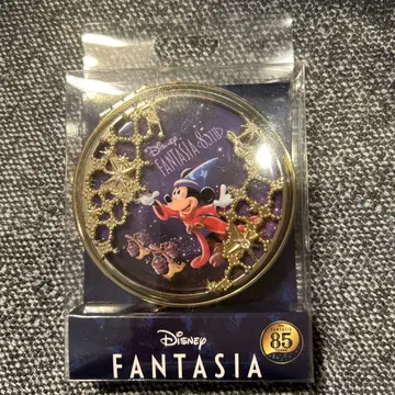 미키 & 호우키 핸드 미러 손거울 Disney FANTASIA 85TH