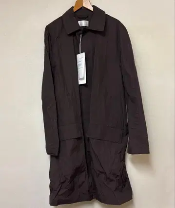 ZARA ORIGINS 테크니컬 스텐카라 코트 브라운 L-XL 미사용