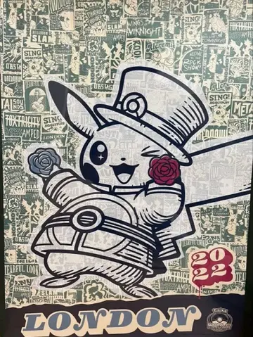 [ PWC ] 2022 런던 한정판 피카츄 포스터