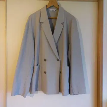 저널 스탠다드 더블 자켓 남성용 베이지