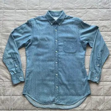 Deni Made 라이트 블루 데님 셔츠 M