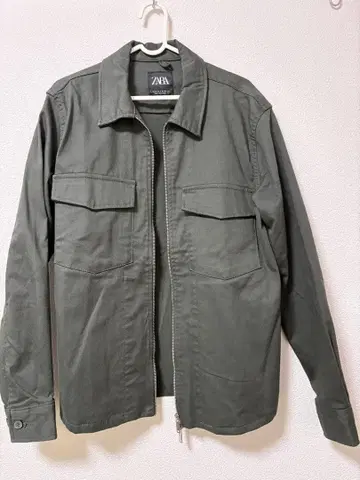 ZARA 올리브 그린 자켓 M 사이즈
