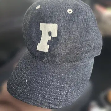 풀카운트 6843 6패널 데님 야구 모자 프리 사이즈