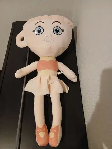 발레리나 카푸치노 봉제 인형 약 60cm