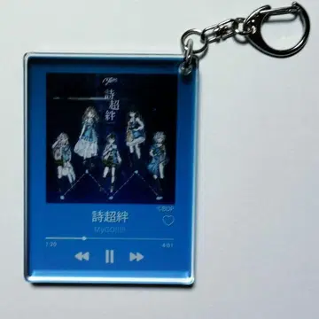 MyGO!!!!! 생각의 형태가 쌓일 때 두꺼운 아크릴 키링 시초의 인연