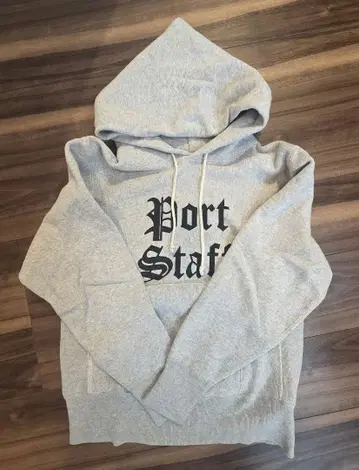 Champion 복각판 파랑 택 후드티 M