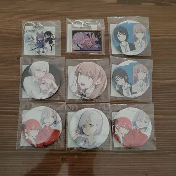 전부 부수고 지옥에서 사랑해 캔뱃지 키링