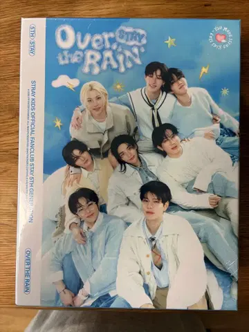 STRAY KIDS 5th 공식 굿즈 Over Stay the RAIN