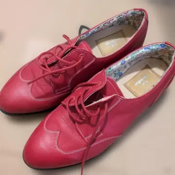 MARUMAN 빨간색 골프화와 그로브 세트