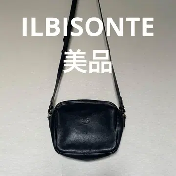 일비종떼 ILBIZONTE 가죽 블랙 숄더백