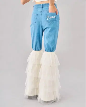 Seiney Blonde 세이블론드 데님 팬츠