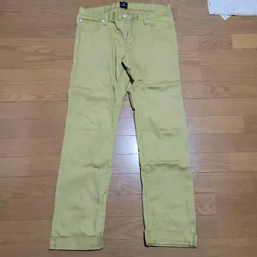 폴 스미스 컬러 청바지 머스타드 L 사이즈