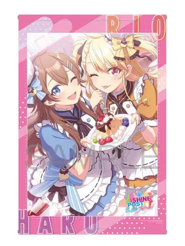 샤인 포스트 Be Your 아이돌! 멜론북스 특전 태피스트리 미개봉