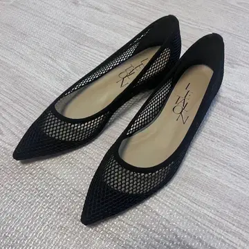 [ 새상품급 ] 루탈론 넷 플랫슈즈 메쉬 블랙 23cm