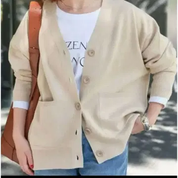 Spick and Span C/AC 더블 자카드 가디건