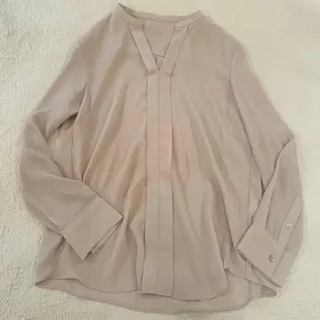 ICB 블라우스 파우더 핑크