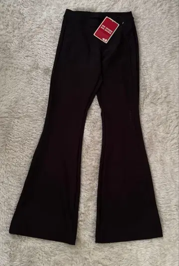 택 포함 새상품 DA MISS 플레어 팬츠 신축성 허리 S