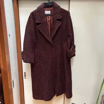 FRAY.I.D 브라운 롱 코트