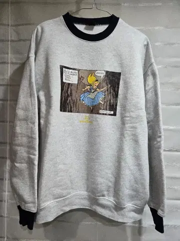 프릭스스토어 이상한 나라의 앨리스 속기모 맨투맨 디즈니