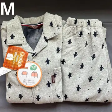 marie claire homme 남성용 따뜻한 파자마 M 보들보들 소재