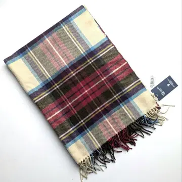 정품 존스턴즈 대형 캐시미어 스톨 헤시안 드레스 스튜어트