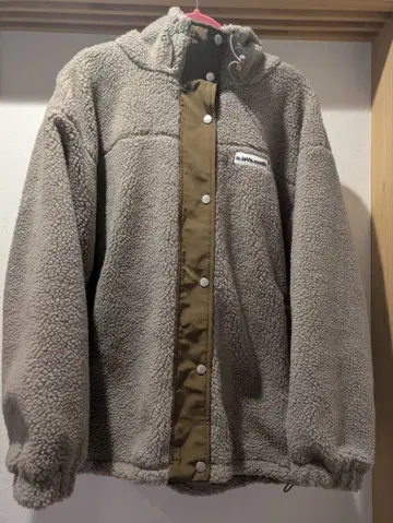 JaVa. 플리스 자켓 그레이