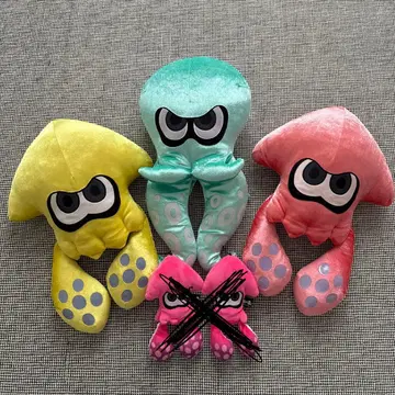 스프라툰 봉제 인형 3개