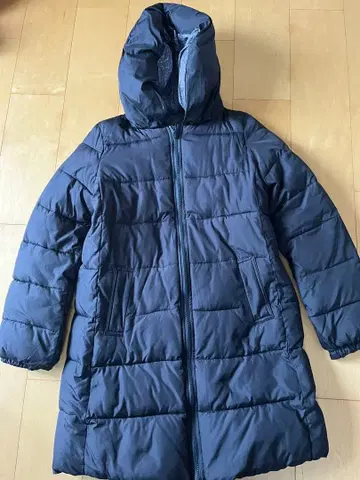 HushHush 후드 부착 다운 자켓