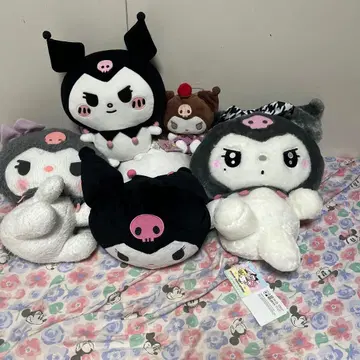 쿠로미 봉제 인형 세트