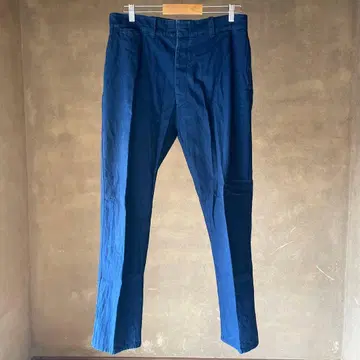 ANATOMICA FISHERMAN PANTS INDIGO POPLIN