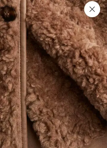 [ 인기 완판템 ] H&M 보아 자켓 브라운