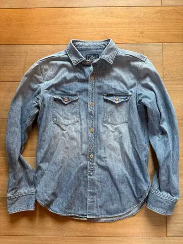 STUDIO D'ARTISAN 데님 셔츠 남성용 S